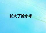 长大了抢小米