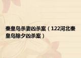 秦皇岛杀妻凶杀案（122河北秦皇岛除夕凶杀案）
