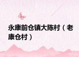 永康前仓镇大陈村（老康仓村）