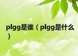 plgg是谁（plgg是什么）