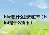 hkd是什么货币汇率（hkd是什么货币）