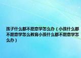孩子什么都不愿意学怎么办（小孩什么都不愿意学怎么教育小孩什么都不愿意学怎么办）