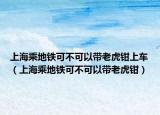 上海乘地铁可不可以带老虎钳上车（上海乘地铁可不可以带老虎钳）