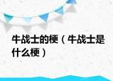 牛战士的梗（牛战士是什么梗）