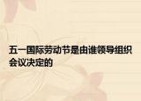 五一国际劳动节是由谁领导组织会议决定的
