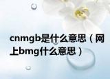 cnmgb是什么意思（网上bmg什么意思）