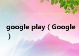 google play（Google）