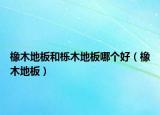 橡木地板和栎木地板哪个好（橡木地板）