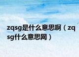 zqsg是什么意思啊（zqsg什么意思网）