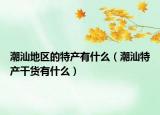 潮汕地区的特产有什么（潮汕特产干货有什么）