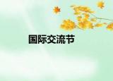 国际交流节