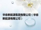 华春新能源集团有限公司（华春新能源有限公司）