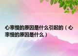 心率慢的原因是什么引起的（心率慢的原因是什么）