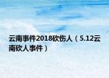 云南事件2018砍伤人（5.12云南砍人事件）