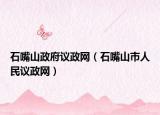 石嘴山政府议政网（石嘴山市人民议政网）