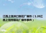 江西上饶洋口烟花厂爆炸（1.20江西上饶市烟花厂爆炸事件）
