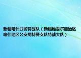 新疆喀什武警特战队（新疆维吾尔自治区喀什地区公安局特警支队特战大队）