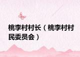 桃李村村长（桃李村村民委员会）