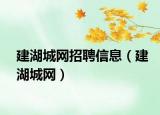建湖城网招聘信息（建湖城网）