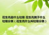 花生壳是什么垃圾 花生壳属于什么垃圾分类（花生壳什么叫垃圾分类）