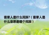 客家人是什么民族?（客家人是什么意思是哪个民族）