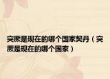 突厥是现在的哪个国家契丹（突厥是现在的哪个国家）