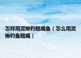 怎样用泥鳅钓翘嘴鱼（怎么用泥鳅钓鱼翘嘴）