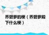 乔碧萝的梗（乔碧萝殿下什么梗）