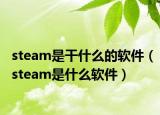 steam是干什么的软件（steam是什么软件）