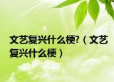 文艺复兴什么梗?（文艺复兴什么梗）