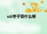 uzi枣子哥什么梗