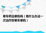 晕车药治晕机吗（有什么办法一次治疗好晕车晕机）