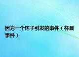 因为一个杯子引发的事件（杯具事件）