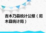 吉木乃县统计公报（尼木县统计局）