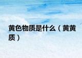 黄色物质是什么（黄黄质）