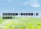 反恐特警组第一季免费观看（反恐特警队）