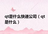 qt是什么快递公司（qt是什么）