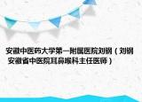 安徽中医药大学第一附属医院刘钢（刘钢 安徽省中医院耳鼻喉科主任医师）