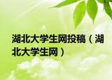 湖北大学生网投稿（湖北大学生网）