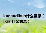 kunandikun什么意思（ikun什么意思）