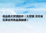 高邑县大营镇政府（大营镇 河北省石家庄市高邑县辖镇）