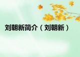 刘朝新简介（刘朝新）