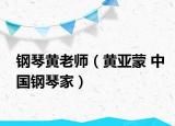 钢琴黄老师（黄亚蒙 中国钢琴家）