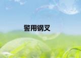 警用钢叉