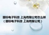 丽标电子科技 上海有限公司怎么样（丽标电子科技 上海有限公司）