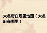 大名府在哪里地图（大名府在哪里）