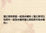 蒲公英和茶能一起泡水喝吗（蒲公英可以和茶叶一起泡水喝吗蒲公英和茶叶泡水喝吗）
