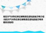 现在天气炎热石家庄哪有适合游玩的地方呢介绍(现在天气炎热石家庄哪有适合游玩的地方呢详细情况如何)