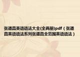 张道真英语语法大全(全两册)pdf（张道真英语语法系列张道真全范围英语语法）
