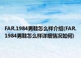 FAR.1984男鞋怎么样介绍(FAR.1984男鞋怎么样详细情况如何)